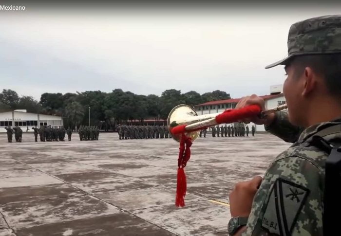 Así es la vida de un soldado mexicano